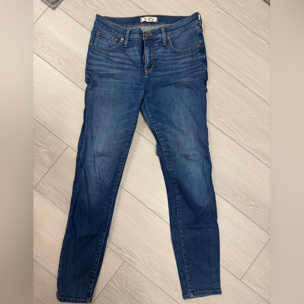Madewell 8” Skinny Women's Blue Jeans Size 28